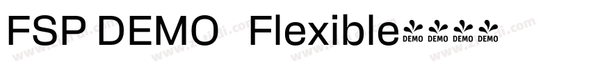 FSP DEMO   Flexible字体转换